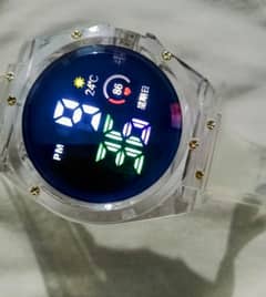 Digital Transparent Watch For Men