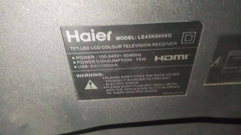 Haier LED for sale 0