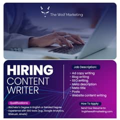 Night Shift | Content Writer (Male)