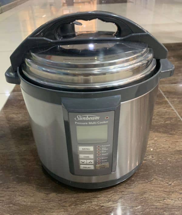 Sunbeam PE6100 Aviva Multi Cooker | 6L Pressure Cooker & Slow Cooker 1