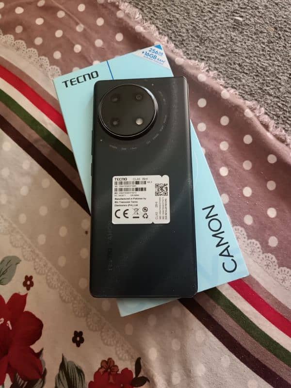 Tecno camon 30s 11 maa kee warranty condition 10/10 ha pta approved 3