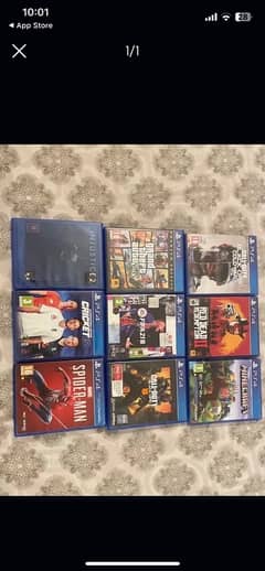 ps4 Games almost brand new