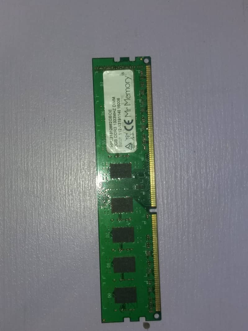 Ram 2gb ddr3 for desktop 0