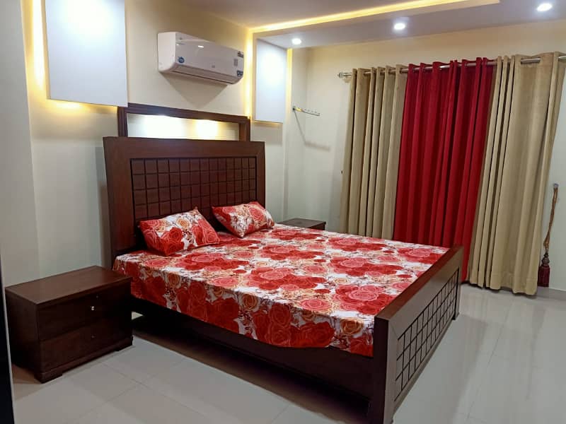 2 bed Appartment Full Furnished For Rent Secter D BahriaTown Lahore 1