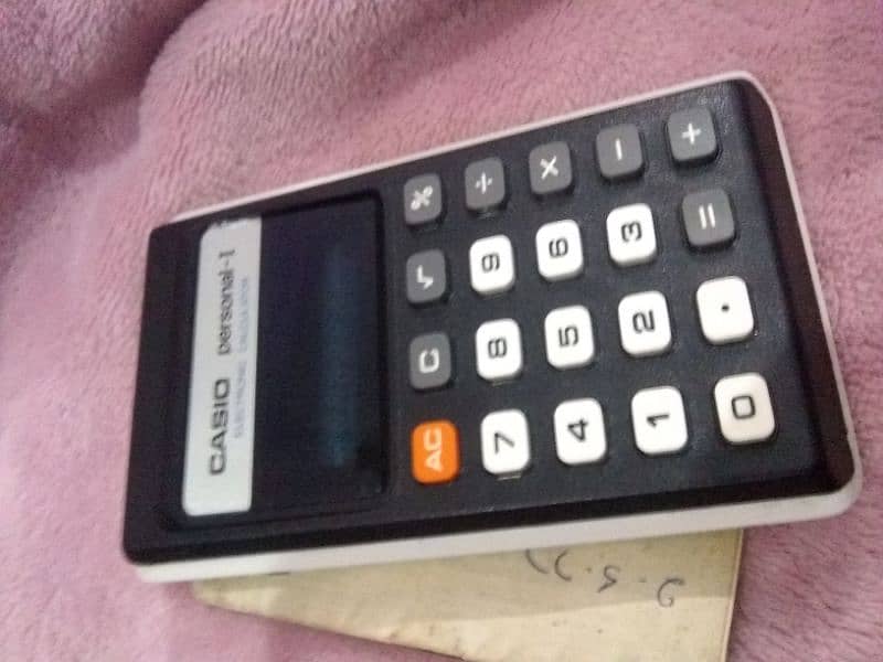 vintage since 1975s calculator each 1800 3