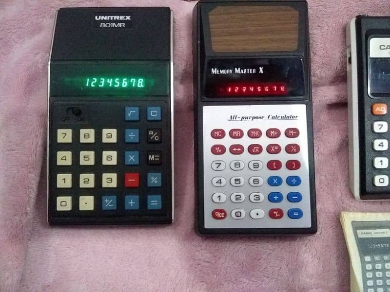 vintage since 1975s calculator each 1800 1