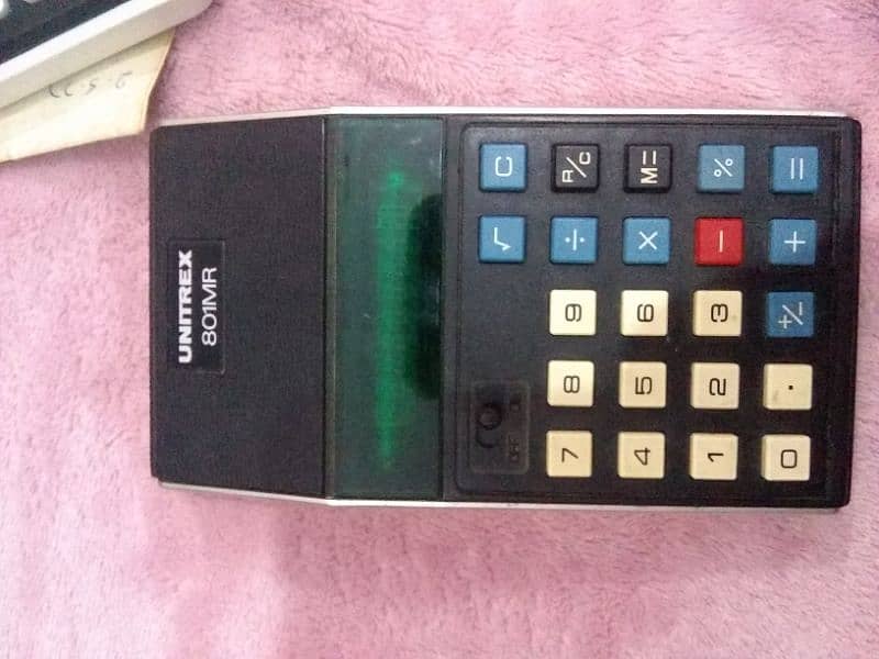 vintage since 1975s calculator each 1800 4