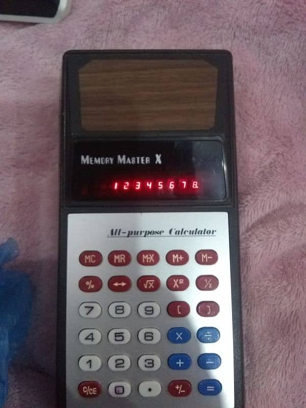 vintage since 1975s calculator each 1800 6