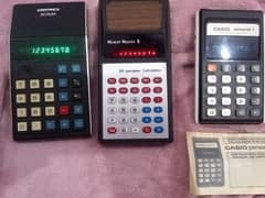 vintage since 1975s calculator each 1800