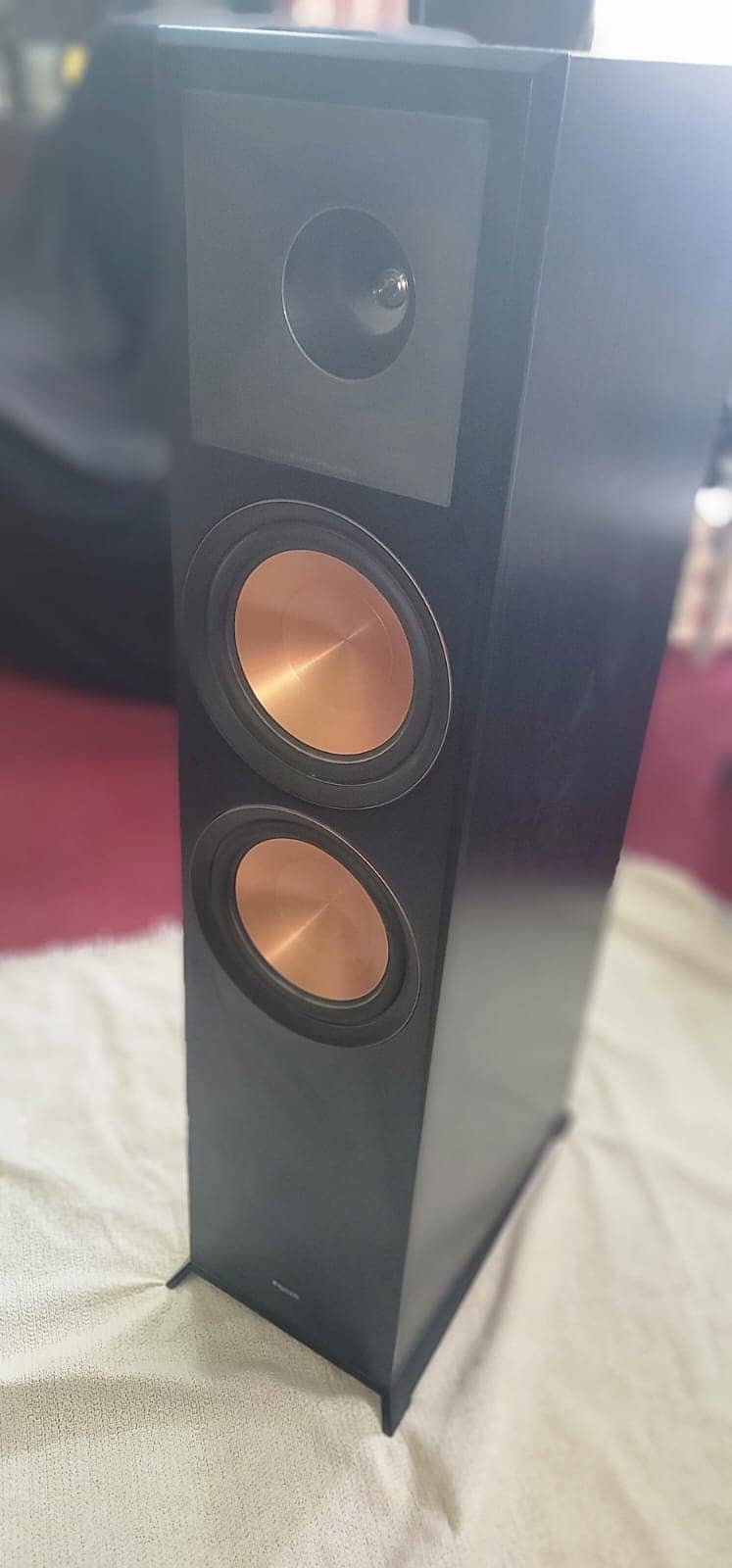 KLIPSCH RP8000F & RP-504C LIKE  KEF   DENON MARANTZ TANNOY  ON 0