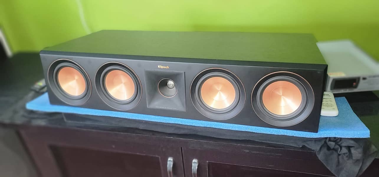 KLIPSCH RP8000F & RP-504C LIKE  KEF   DENON MARANTZ TANNOY  ON 2