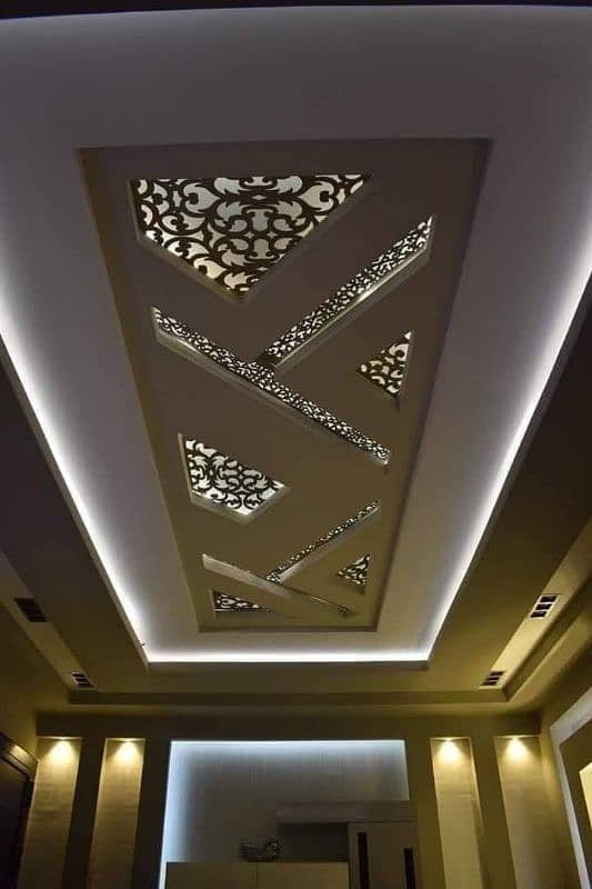 Plastic ParisCeiling/Roof Ceiling/Gypsum Ceiling/POP Ceiling 2