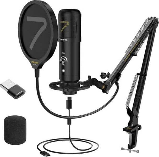 7 RYMS SR-AU01-K1 USB Microphone Kit for PC/Phone Recording 0