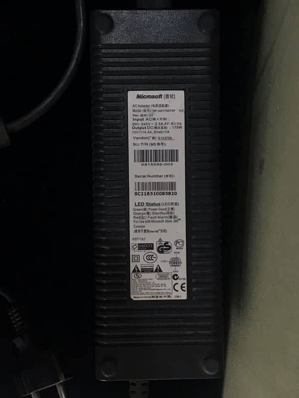 xbox360j power unit 0