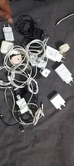 All types of Charger . . . Exchange possible USB Powerbank airpods Etc