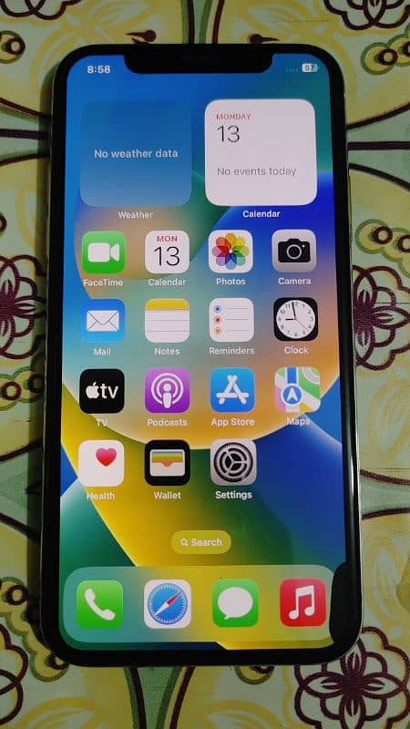 iphone x lush condition 10/9 PTA approved 0