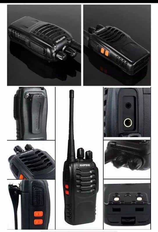 Baofeng 888S Walkie talkies 4.5w - 2km range Pair, High quality radios 19