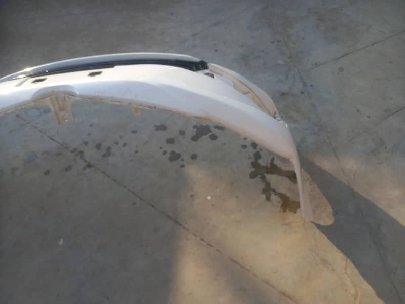 Corolla altis grande genuine front and back bumper 8