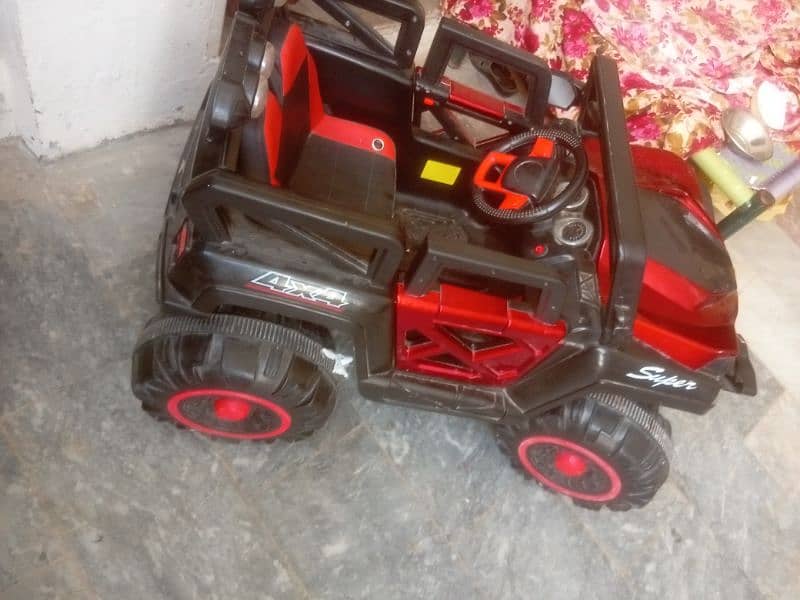 kids electric jeep 4x4 superb condition 0