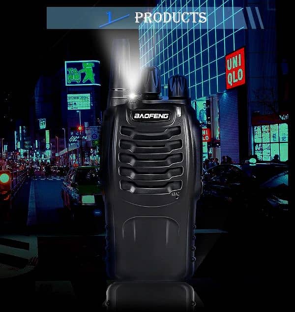 Baofeng 888S Walkie talkies 4.5w - 2km range, powerful wireless radios 16