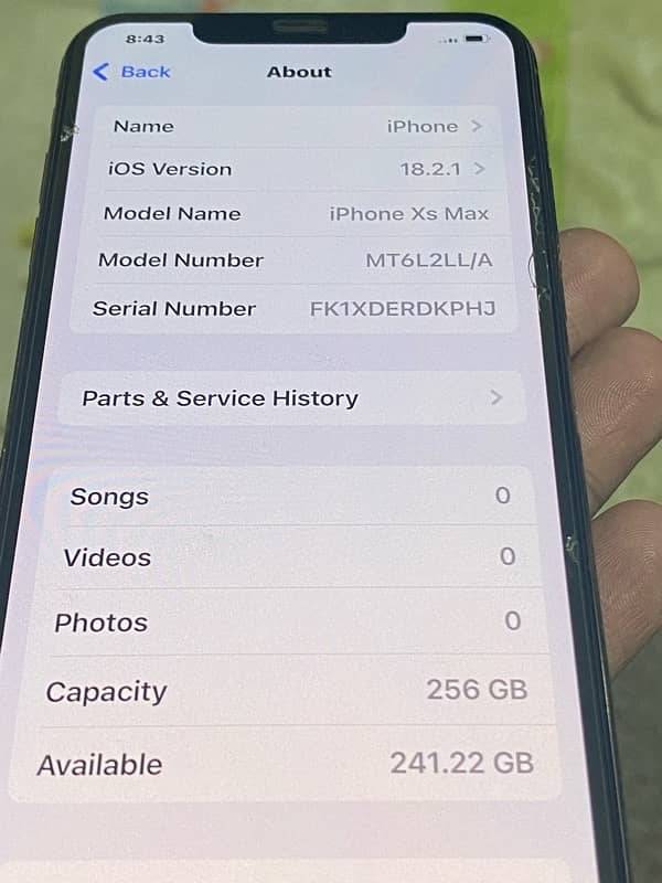 iphone xs max 256 gb 2