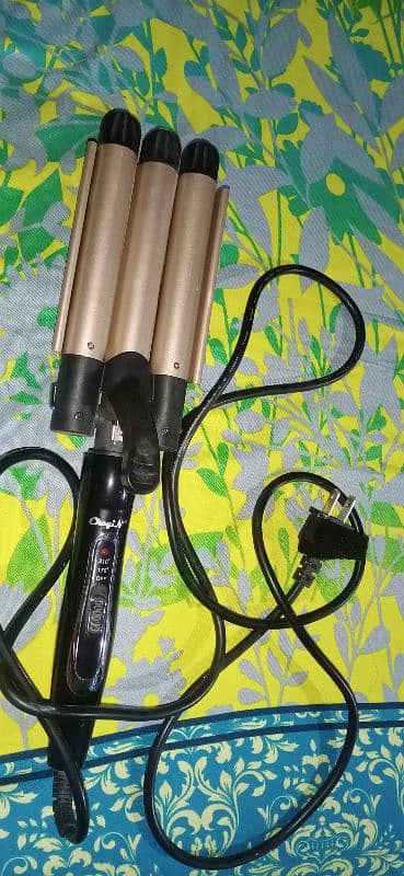 curling Iron professional with 3 barrels 1