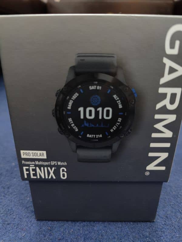 Garmin Fenix 6 pro Solar 3