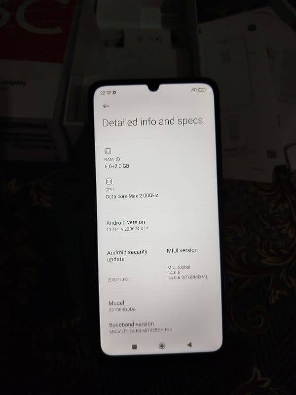 redmi 13c like new phone 2