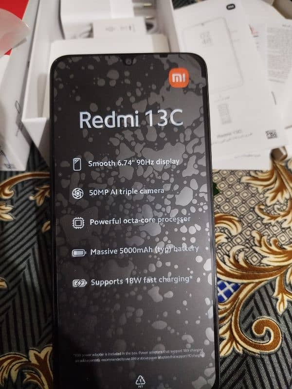 redmi 13c like new phone 4