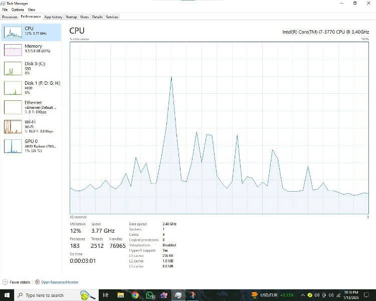 Hp desktop with monitor 2