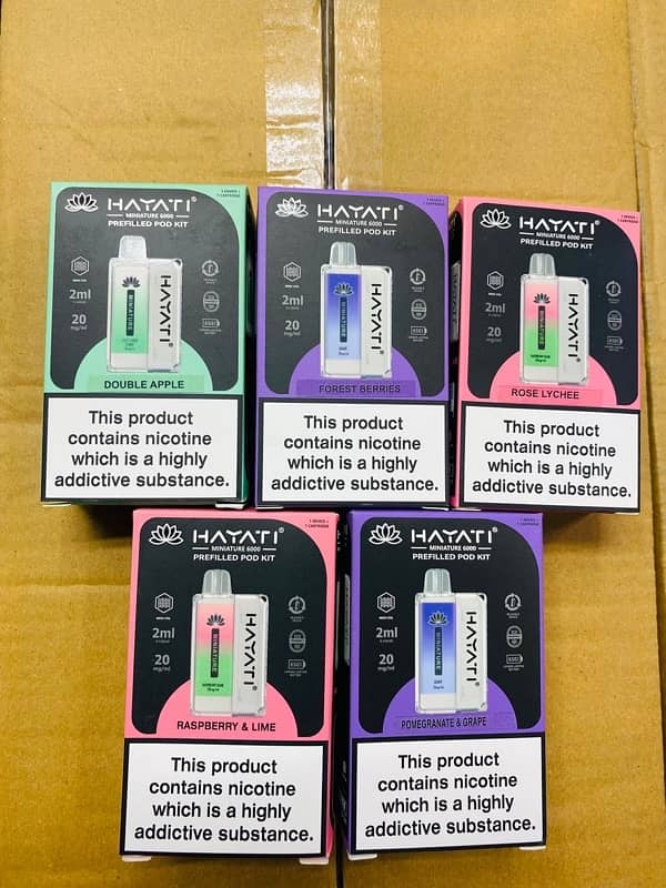 Hayati Infinity 6000 puff at wholesale price 1