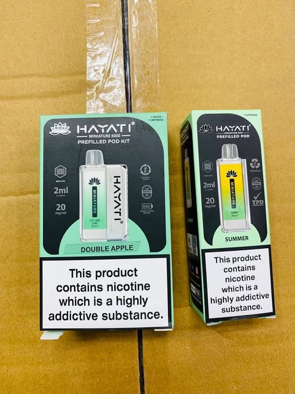 Hayati Infinity 6000 puff at wholesale price 2