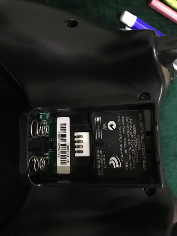 xbox 360 wireless controller 2 battery packs 2