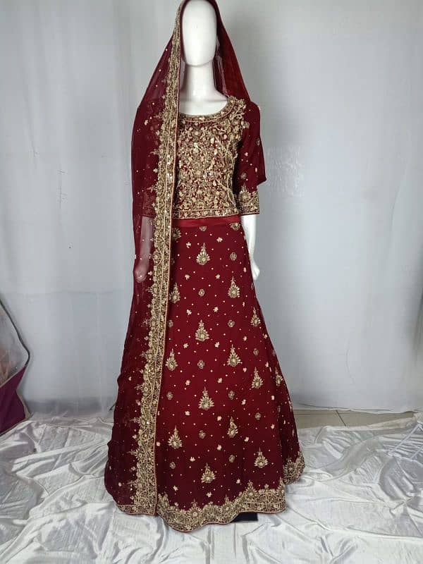 Ready To Wear Bridal Dress ,Real price 1 Lac, selling in 60k 2