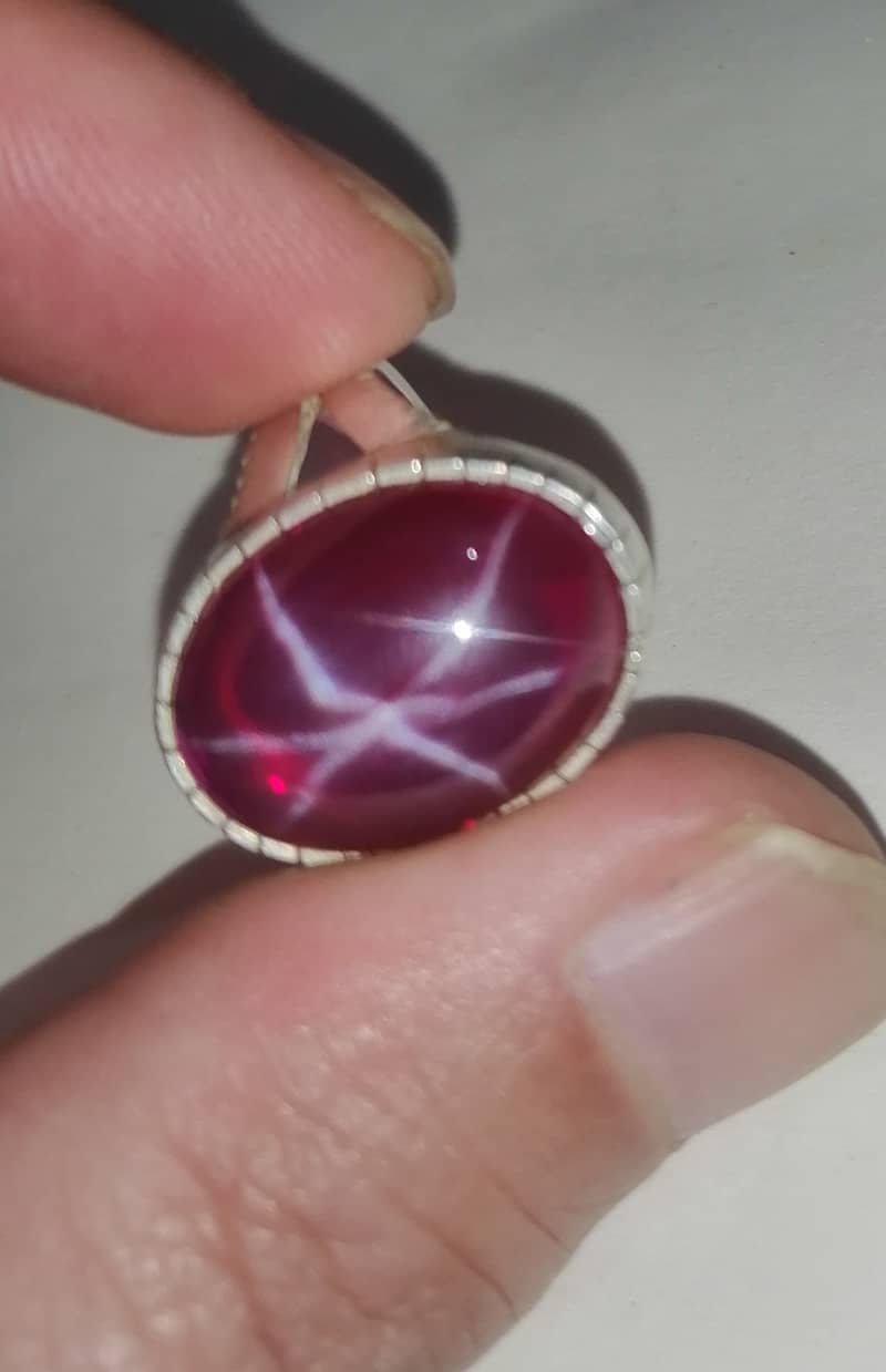 Star Ruby Gem stone 5