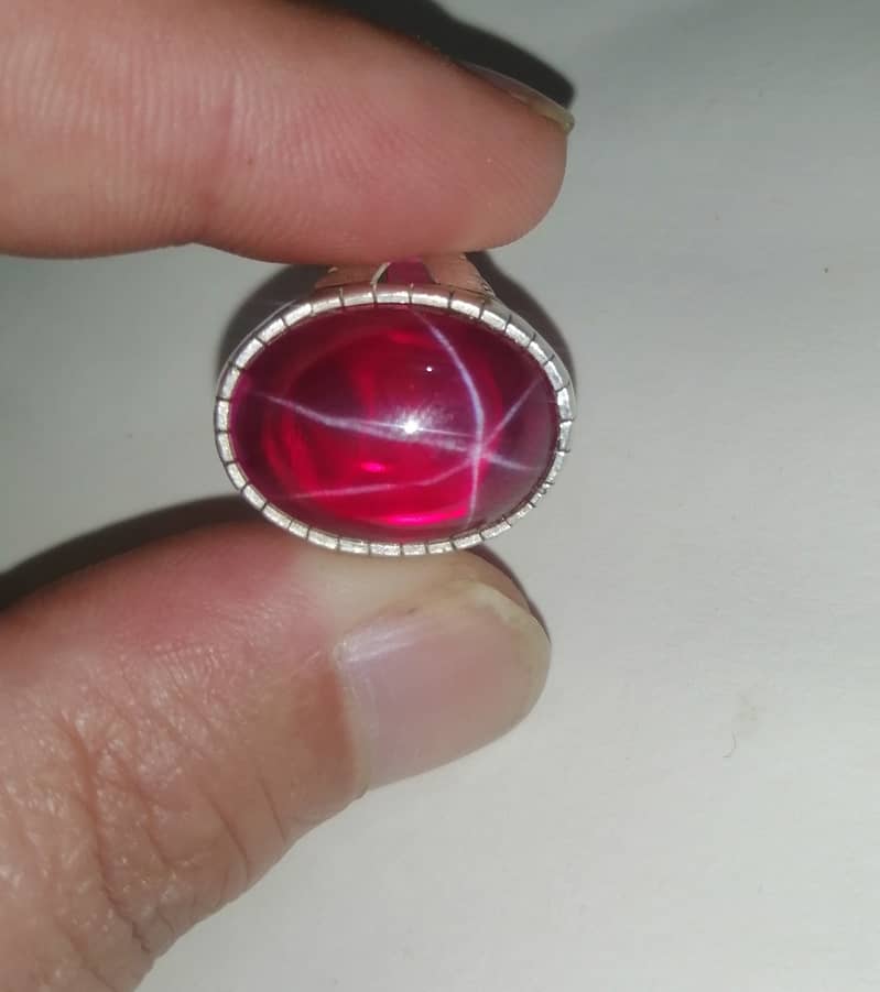 Star Ruby Gem stone 6