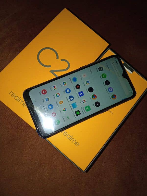 Realme C2+ box original set 7