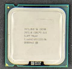 Core 2 duo processor E8200