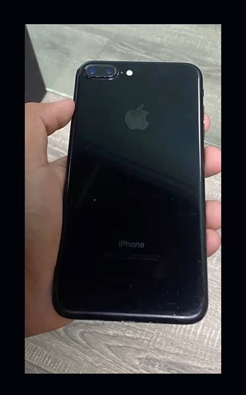 iPhone 7 Plus Jet Black 128GB PTA approved 10/10 condition 0