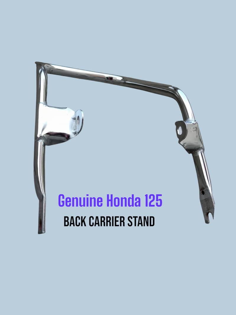 Genuine  Honda 125 Back Carrier Stand 0