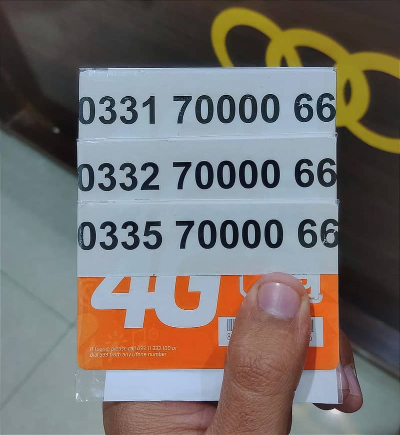 ufone golden numbers for sale - golden number 0