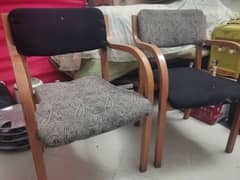 2 imported oakwood chair