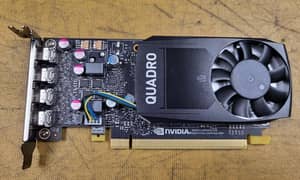 Nvidia Quadro P620 Video Graphics Card 2GB GDDR5 4 Mini Display Port