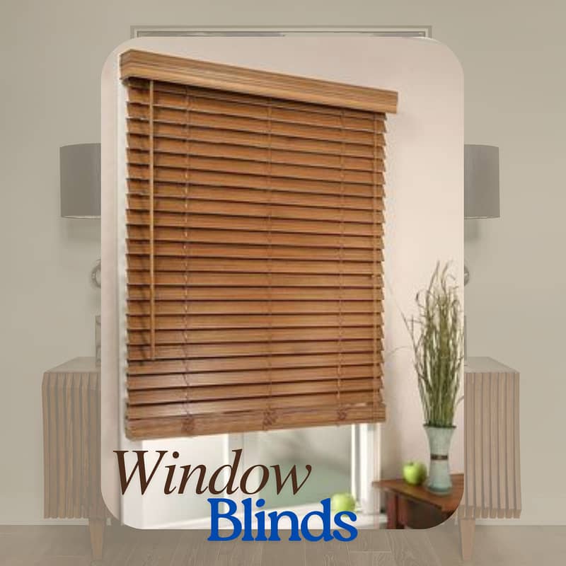 Office Blinds Window Curtains Roller blind Wooden Blind 0