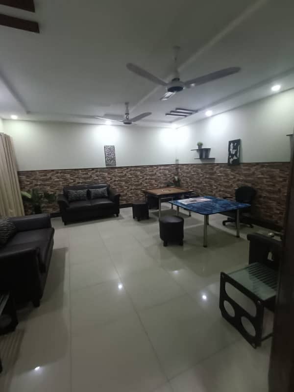 01 KANAL LIKE NEW FURNISHED LOWER PORTION AVAILEBAL FOR RENT IN BAHRIA TOWN LAHORE 24