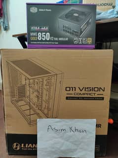 O11 vision compact & 850watt psu