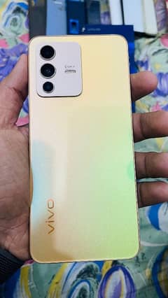 Vivo v23 5G used phone for sale 10/9 box charger handfree