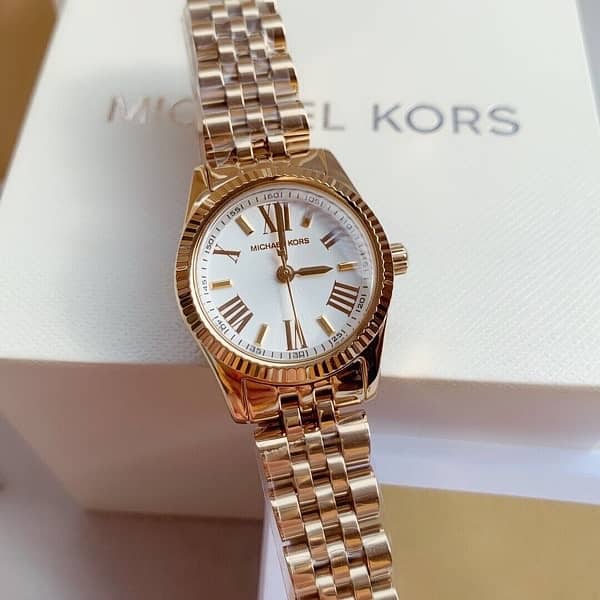 Michael Kors Ladies Stainless Steel Silver Dial 26mm Watch MK3229 3