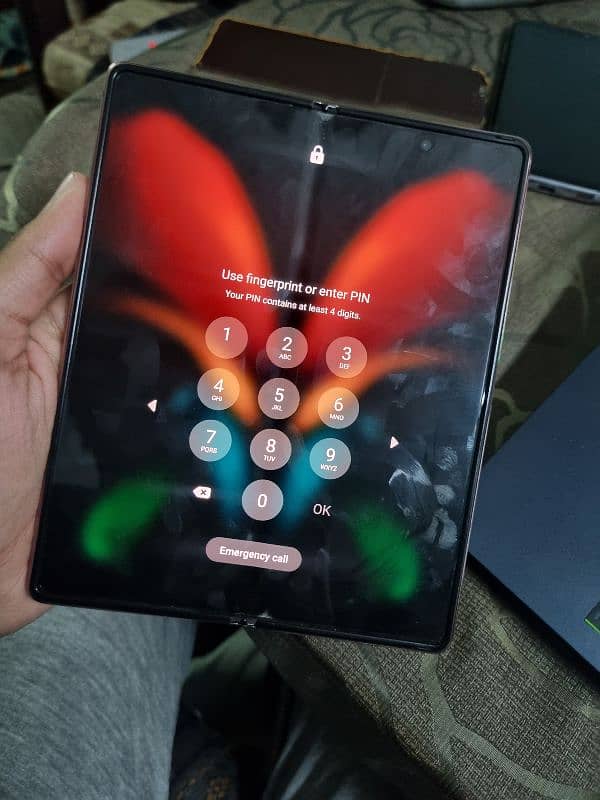 Samsung Galaxy z fold 2 10/10 condition non PTA (2 months e-sim) 11