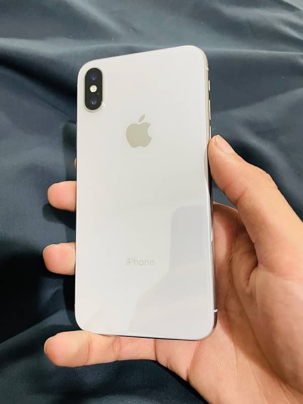 Iphone X 256 GB (PTA Approved) White 5